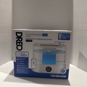 Dreo Ultrasonic Cool Mist Humidifier - White & Blue